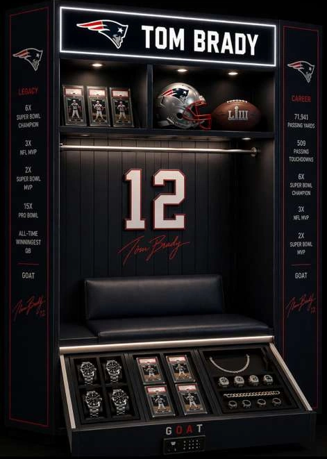 Tom Brady limited series collector vault
