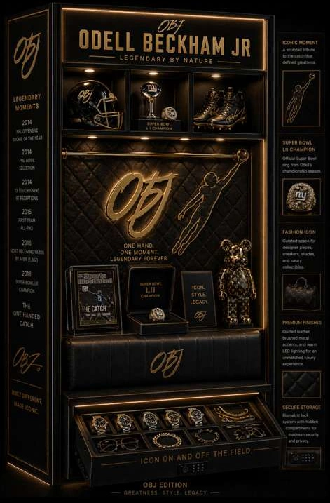 Odell Beckham Jr signature series collector vault
