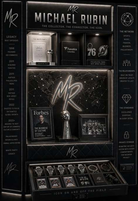 Michael Rubin legacy series collector vault