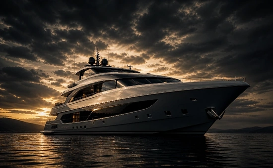 A private yacht representing lasting achievement and legacy