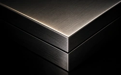 Precision metal corner detail
