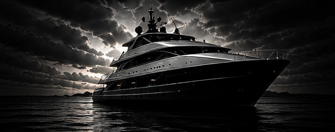 A private yacht representing lasting achievement and legacy