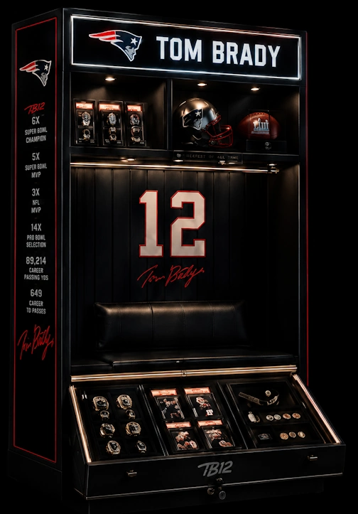Tom Brady 12 limited series IKON Vault